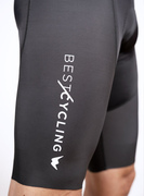 Culotte de ciclismo indoor con tirantes "Blue"