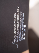 Culotte de ciclismo indoor con tirantes "Blue"